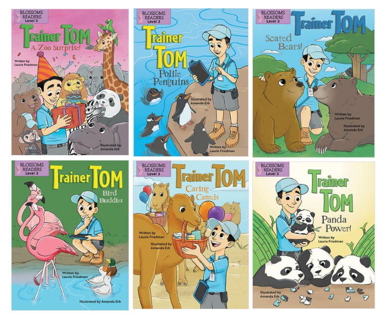 Trainer Tom Series - children books about being helpful