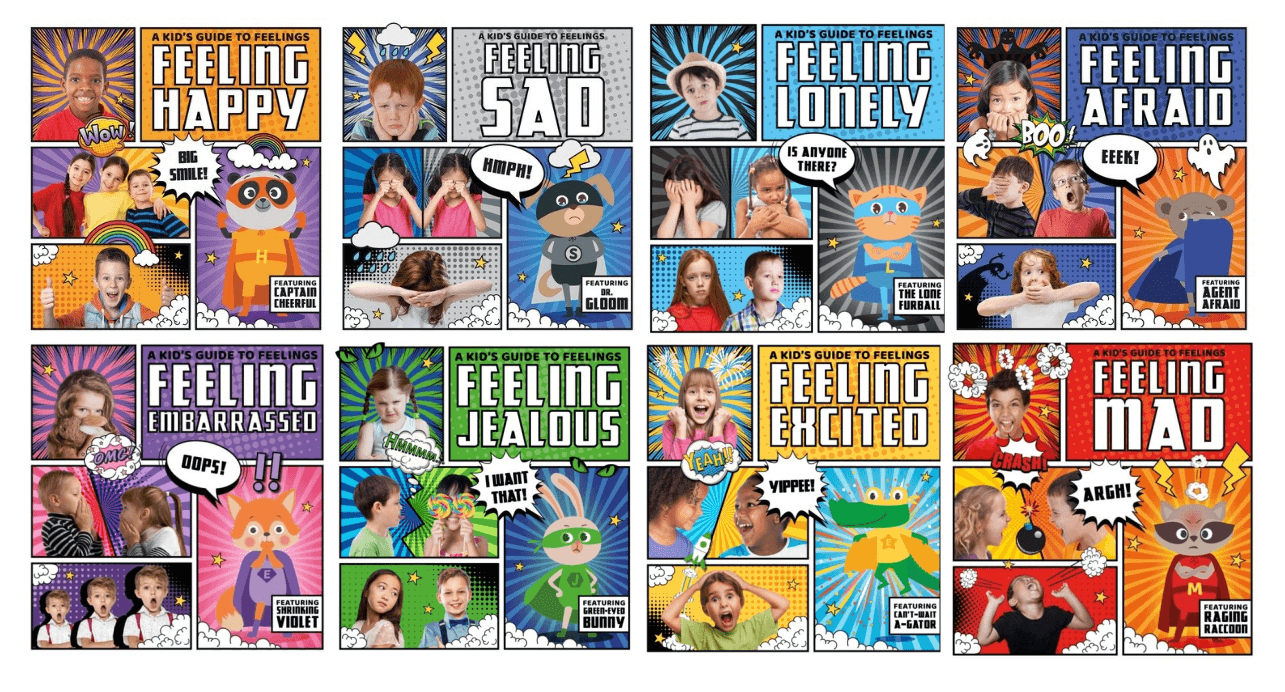 Children books about feelings (A kids guide to feeling series)