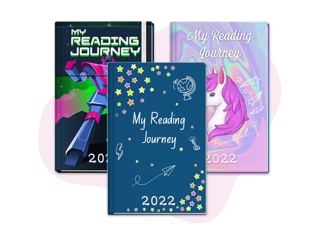 Different types of Reading Journal covers in Reading Eggs