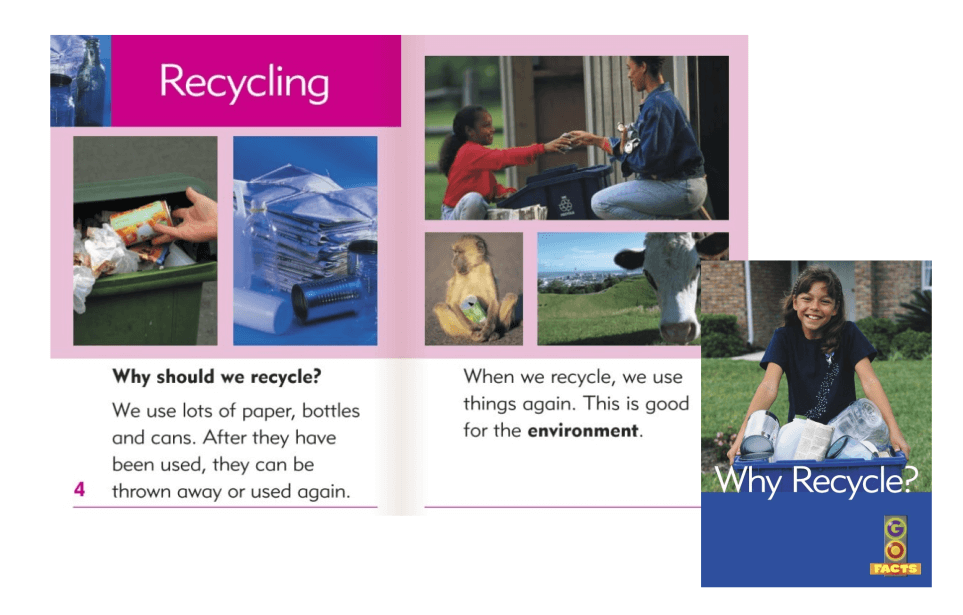 Why Recycle- Earth Day books about Conservation