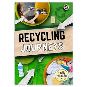 Recycling Journeys book for dyslexic children