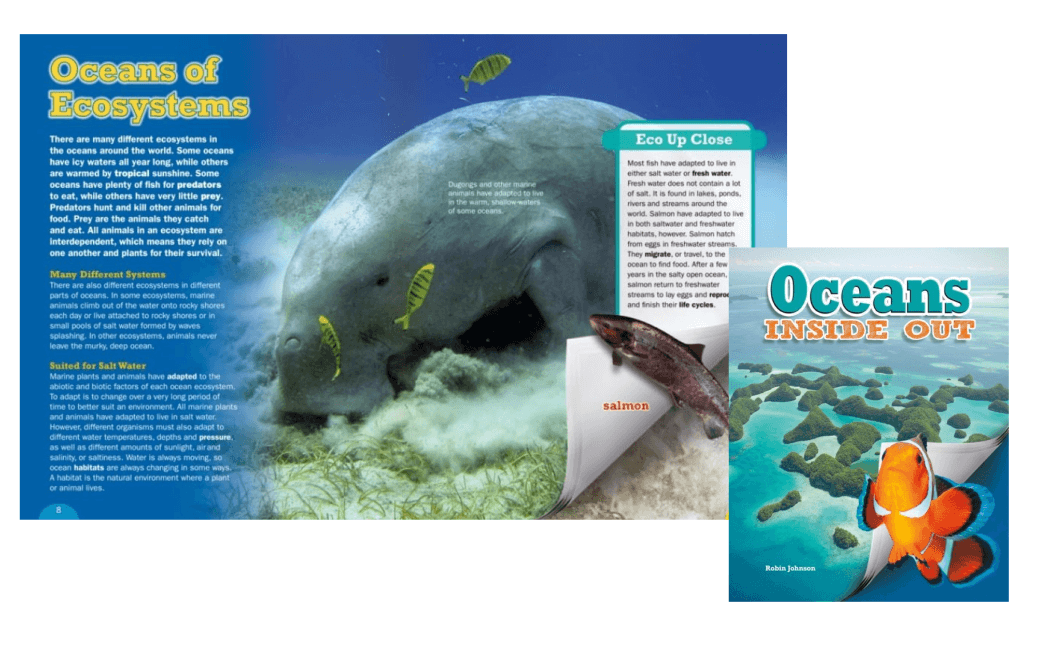 Oceans Inside Out - Earth Day books on biodiversity