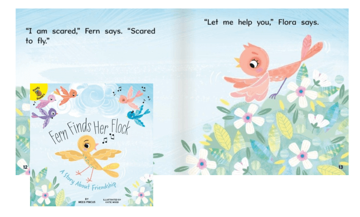 Children books about friendship - Fern Finds Her Flock