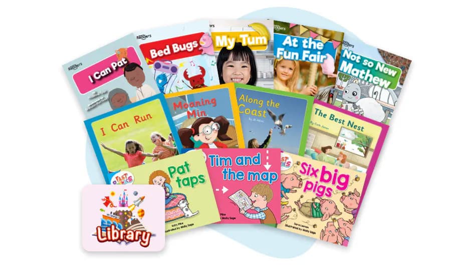 phonics decodable readers in the Reading Eggs Library