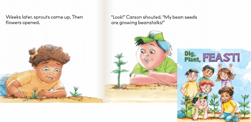 Gardening books for children - Dig Plant Feast