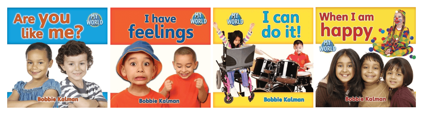 Children's books about feelings (My World Series)
