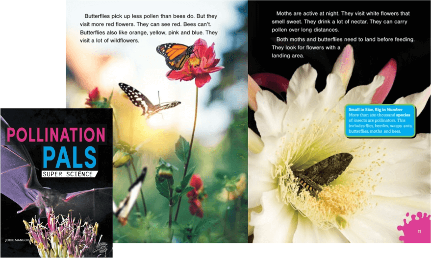 Gardening books for children - Pollination Pals