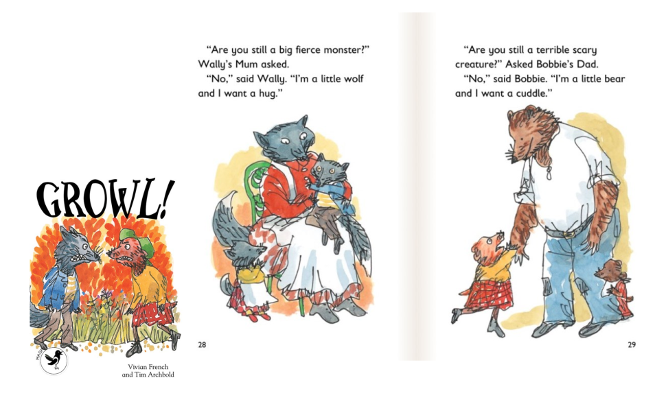 Growl - children book about emotions