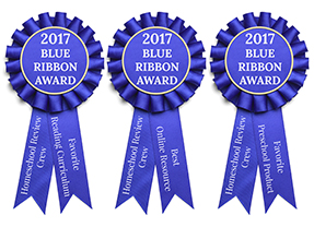 Homeschool Review Crew 2017 Blue Ribbon Award Winner