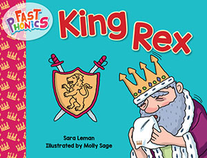 King Rex decodable book