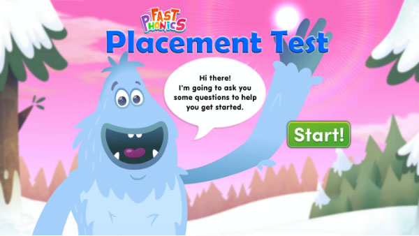 Fast Phonics placement test