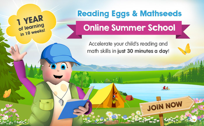 Reading Eggs & Mathseeds Online Summer School