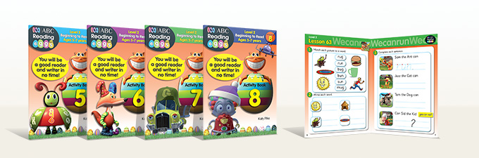 Learn to Read Reading Eggs Activity Books Level 2