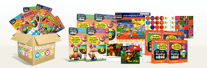 Learn to Read Reading Eggs Level 2 Book Pack