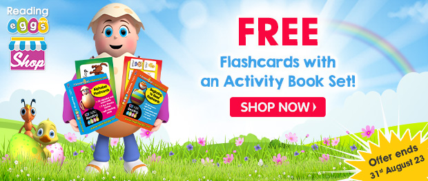 FREE Flashcards with an Activity Book Set!