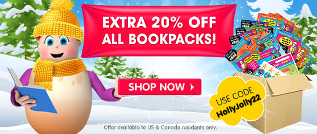 Extra 20% OFF All Bookpacks! Shop Now