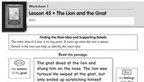Grade 2 comprehension worksheets Reading Eggspress Lesson 45