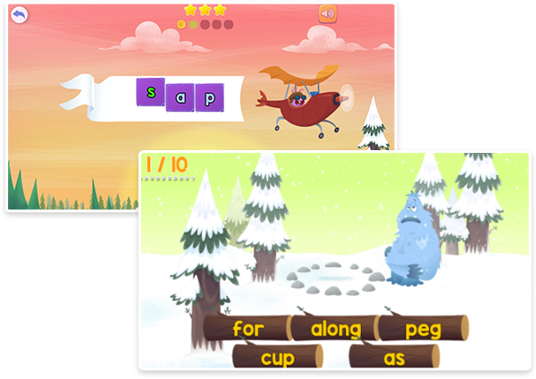 Fast Phonics animated games